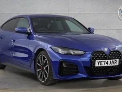 Blue Used 2024 BMW 420 Gran Coupé M Sport Coupe | £39,500 (Expensive)
