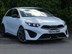 White Used 2025 Kia Ceed GT GT-Line Hatchback | £21,702 (Good price)