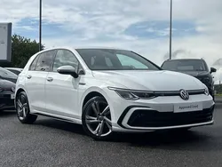 White Used 2022 VW Golf VIII R-line Hatchback | £20,995 (A bit pricey)