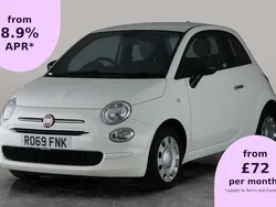 White Used 2019 Fiat 500 Pop Hatchback | £6,537 (Good price)
