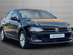 Black Used 2018 VW Polo SE Hatchback | £11,595 (Fair price)