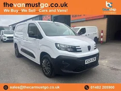 White Used 2024 Peugeot Partner S MPV | £15,490 (A bit pricey)