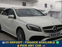 White Used 2016 Mercedes A220 AMG line Hatchback | £10,899 (Fair price)
