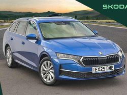 Race blue metallic Used 2025 Skoda Octavia SE L Estate | £29,995