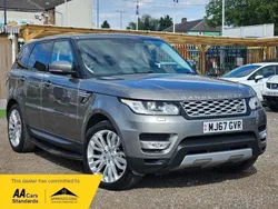 Silver Used 2017 Land Rover Range Rover Sport HSE SUV | £19,450 (Good price)
