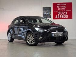 Midnight black Used 2019 Seat Ibiza SE Technology Hatchback | £11,865 (Fair price)