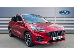Red Used 2022 Ford Kuga ST-Line X SUV | £18,224 (Fair price)