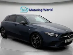 Blue Used 2022 Mercedes A180 Executive Hatchback | £20,500 (Fair price)