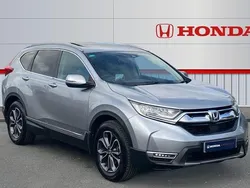 Lunar silver metallic Used 2021 Honda CR-V Hybrid SUV | £26,068 (Expensive)