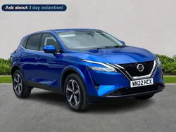 Blue Used 2022 Nissan Qashqai N-Connecta SUV | £19,779 (Fair price)