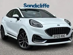 White Used 2023 Ford Puma ST-Line Hatchback | £19,064 (A bit pricey)