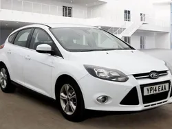 White Used 2014 Ford Focus Zetec Hatchback | £5,990 (Fair price)
