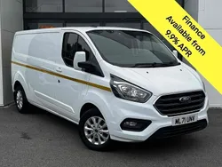 Frozen white (solid paint) Used 2021 Ford Transit Custom Limited | £12,000 (Good price)