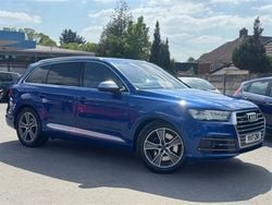 Blue Used 2017 Audi SQ7 Design SUV | £37,495 (Good price)