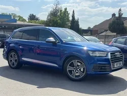 Blue Used 2017 Audi SQ7 Design SUV | £37,495 (Fair price)