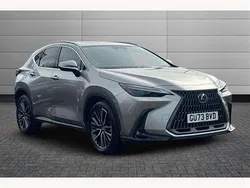 Silver Used 2023 Lexus NX450h+ SUV | £51,722 (Expensive)