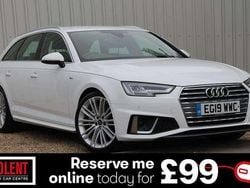 White Used 2019 Audi A4 S-Line Estate | £16,490 (Good price)
