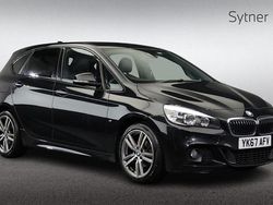 Black Used 2017 BMW 218 Active Tourer M Sport MPV | £13,500