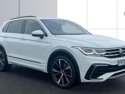 White Used 2023 VW Tiguan R-line SUV | £27,761 (Good price)