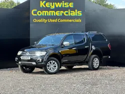 Black Used 2014 Mitsubishi L200 Pickup | £10,990 (Expensive)