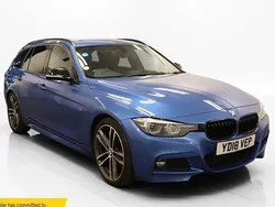 Blue Used 2018 BMW 320 M Sport Estate | £15,250 (Good price)