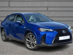 Azure blue Used 2024 Lexus UX Sport Line SUV | £37,850
