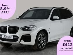 White Used 2020 BMW X3 M Sport SUV | £26,799 (Good price)