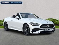 White Used 2024 Mercedes CLE300 AMG Line Premium Cabriolet | £50,912 (Good price)