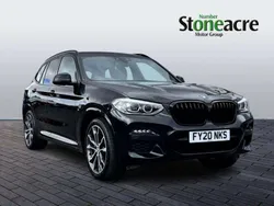 Black Used 2020 BMW X3 M Sport SUV | £25,500 (Good price)
