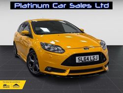 Orange Used 2014 Ford Focus ST Hatchback | £10,995 (Expensive)