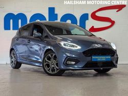 Chrome blue Used 2020 Ford Fiesta ST-Line Hatchback | £12,200 (Expensive)