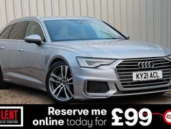 Silver Used 2021 Audi A6 S-Line Estate | £21,490 (Super price)