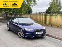 Blue Used 2018 Audi S4 Design Sedan | £18,795 (Fair price)