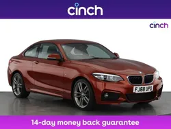 Orange Used 2018 BMW 220 M Sport Coupe | £15,499 (A bit pricey)