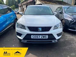 White Used 2017 Seat Ateca SE SUV | £8,995 (Fair price)