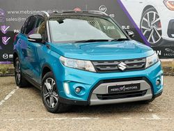 Turquoise/black Used 2015 Suzuki Vitara SZ5 SUV | £9,250 (Super price)