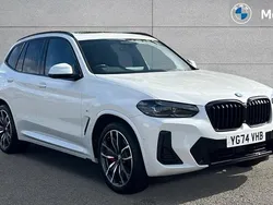 White Used 2024 BMW X3 M Sport SUV | £47,173 (Expensive)