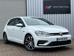 White Used 2019 VW Golf VII R-line Hatchback | £11,220 (Fair price)