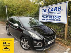 Black Used 2016 Peugeot 3008 Allure Hatchback | £5,995 (Fair price)
