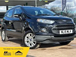 Black Used 2015 Ford Ecosport Titanium SUV | £5,950 (Fair price)