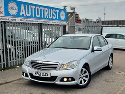 Silver Used 2011 Mercedes C180 Edition 1 Sedan | £4,495 (Fair price)