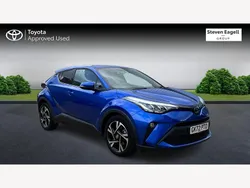 Blue Used 2022 Toyota C-HR Design SUV | £19,393 (Fair price)