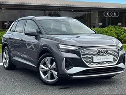 Grey Used 2025 Audi Q4 e-tron S-Line SUV | £29,395 (Fair price)