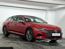 Red Used 2021 VW Arteon Elegance Estate | £20,495 (Good price)