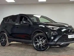 Black Used 2018 Toyota RAV4 SUV | £15,995