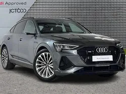 Grey Used 2021 Audi e-tron Sportback Comfort SUV | £29,250 (Good price)