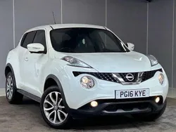 White Used 2016 Nissan Juke Tekna SUV | £6,985 (Fair price)