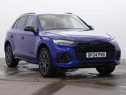 Blue Used 2024 Audi Q5 Black Edition SUV | £43,695 (A bit pricey)