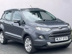 Grey Used 2017 Ford Ecosport Titanium SUV | £6,995 (Fair price)