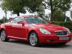 Red Used 2002 Lexus SC430 Cabriolet | £6,990